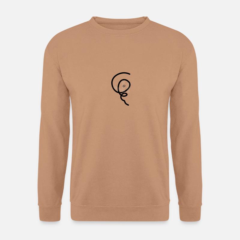 Wirbel - Unisex Pullover - Mocca