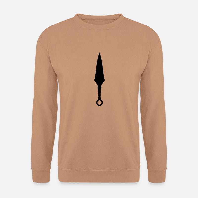 Wurfmesser 2 - Unisex Pullover - Mocca