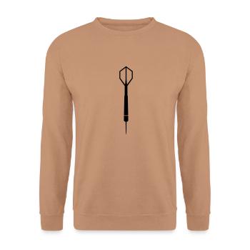 Dart - Sweat-shirt Unisexe - moka - Devant - Alina (178cm) & Michal (187cm)