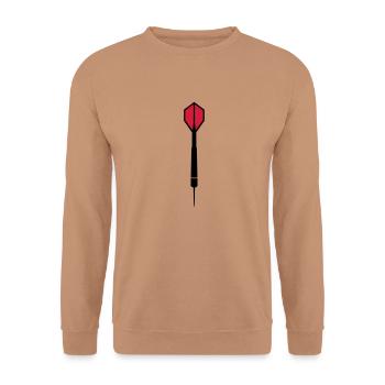 Dart - Sweat-shirt Unisexe - moka - Devant - Alina (178cm) & Michal (187cm)