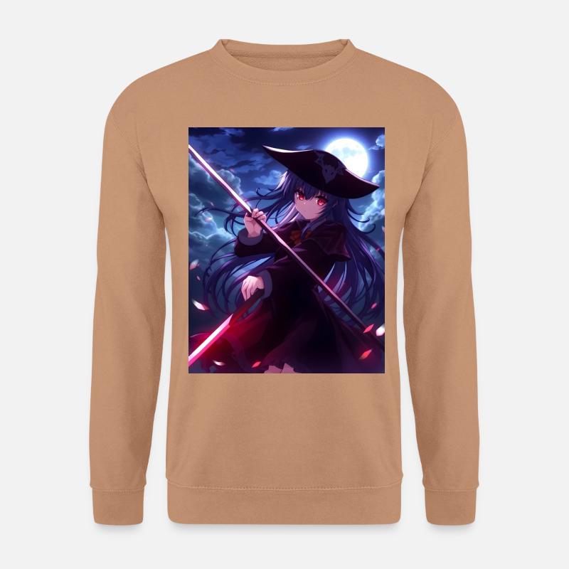 Conception de l’anime Scythe - Sweat-shirt Unisexe - moka