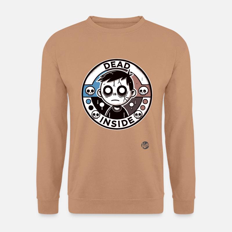 Zombie Boy: Dead Inside - Unisex Sweatshirt - mocha