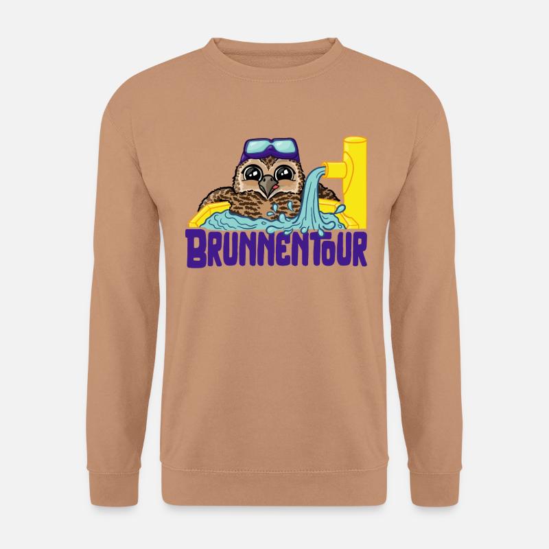 Brunnentour - Unisex Pullover - Mocca