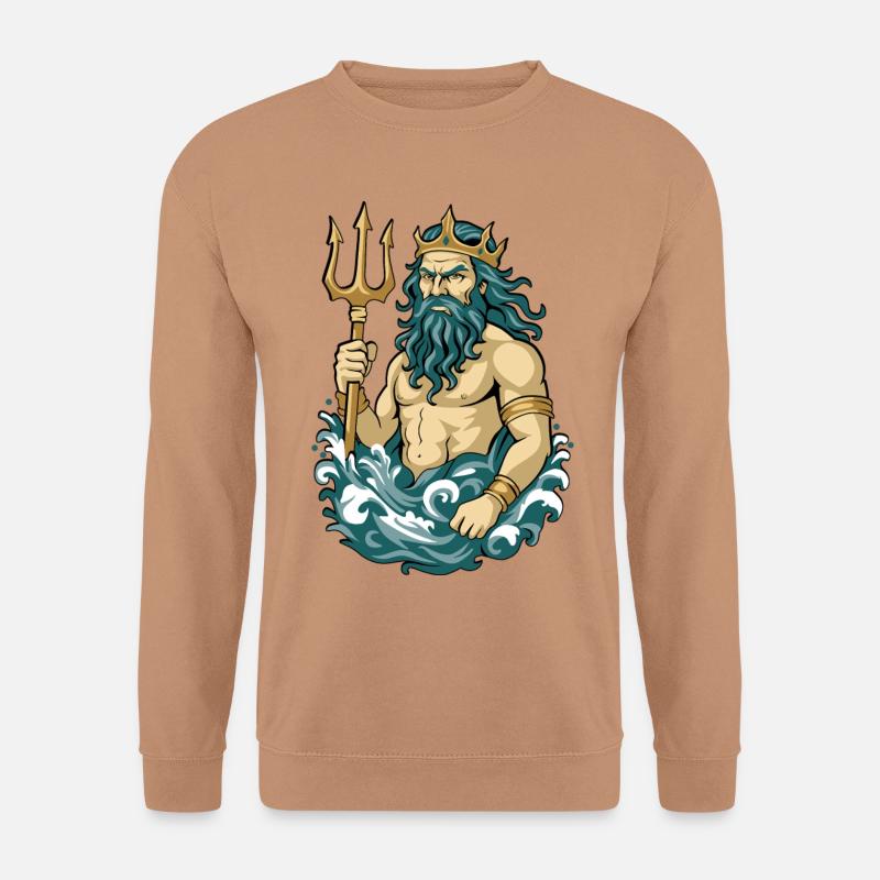 Poseidon - Unisex Pullover - Mocca