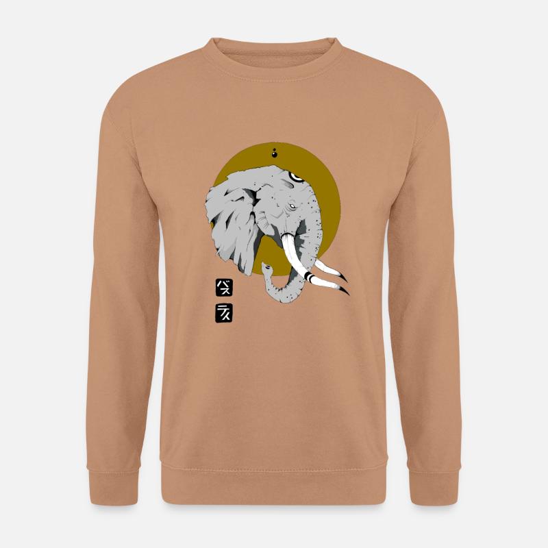 Elefant - Unisex Pullover - Mocca