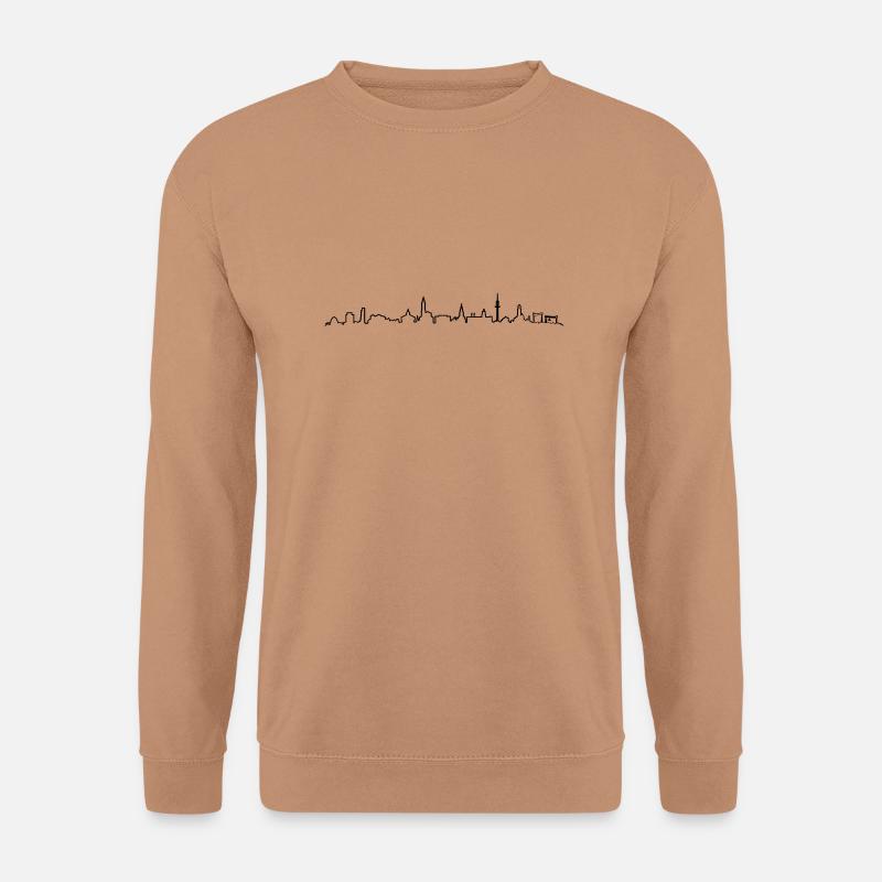 Skyline - Kiel - Unisex Pullover - Mocca