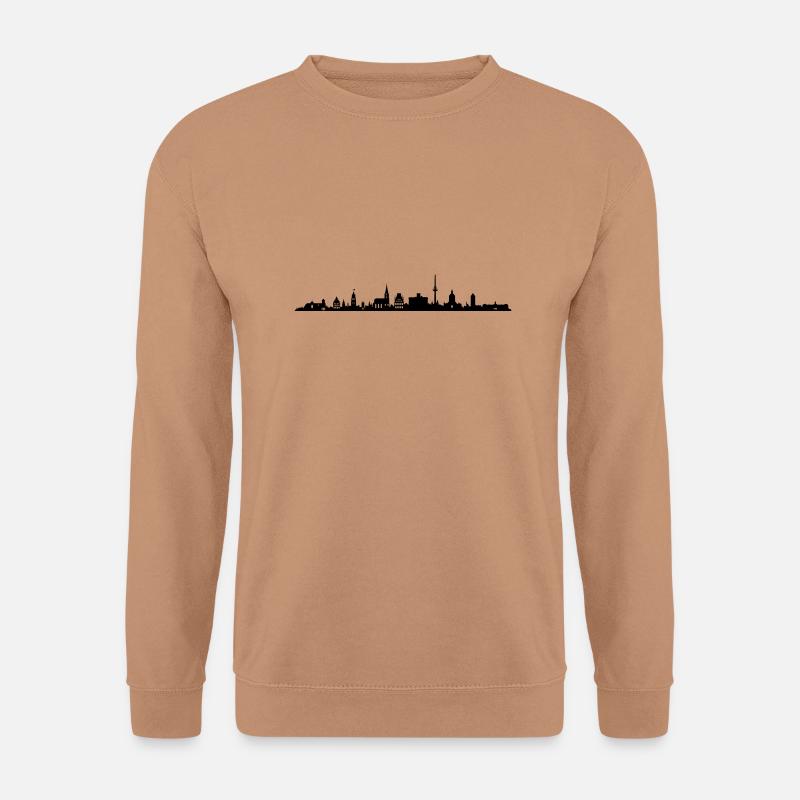 Skyline - Münster NRW - Unisex Pullover - Mocca