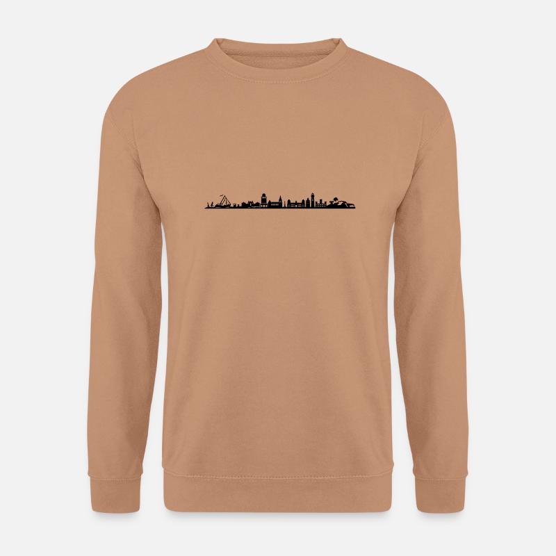 Skyline - Insel Rügen - Unisex Pullover - Mocca