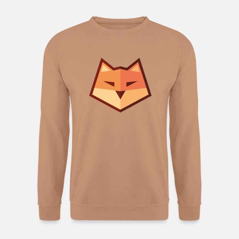 Vector Fox - Unisex Sweatshirt - mocha