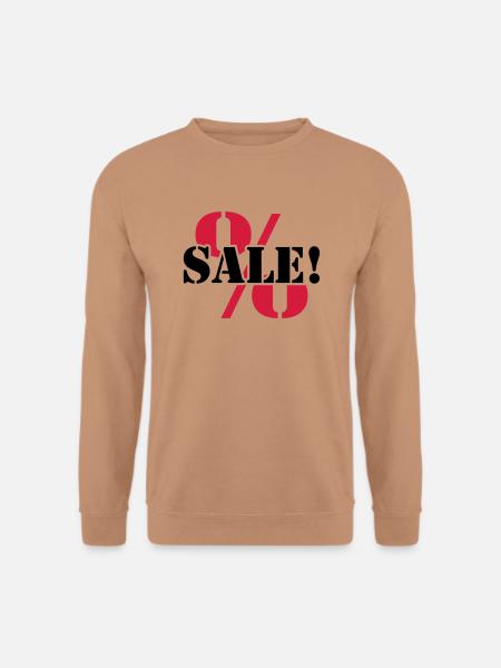 Verkäuflich Sale Prozente Reduziert - Unisex Pullover - Mocca