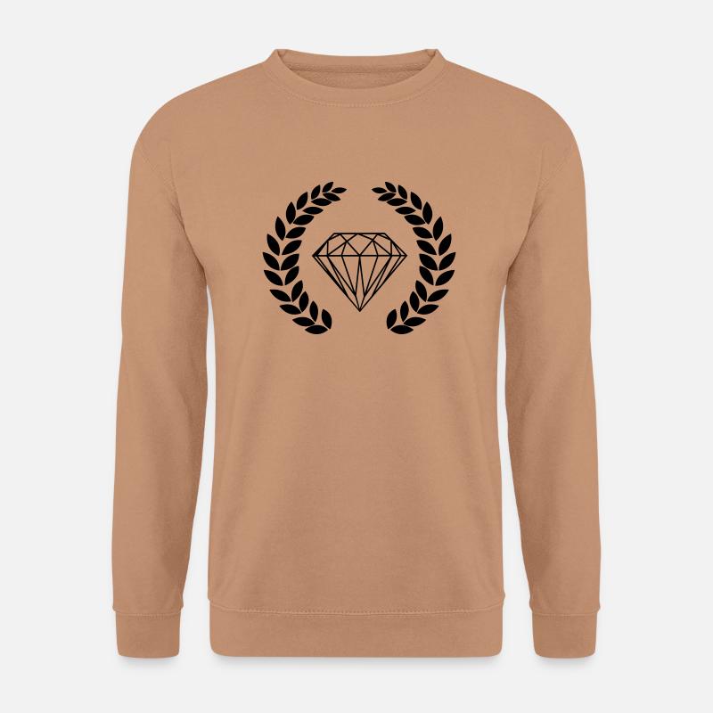 diamant - Unisex Pullover - Mocca