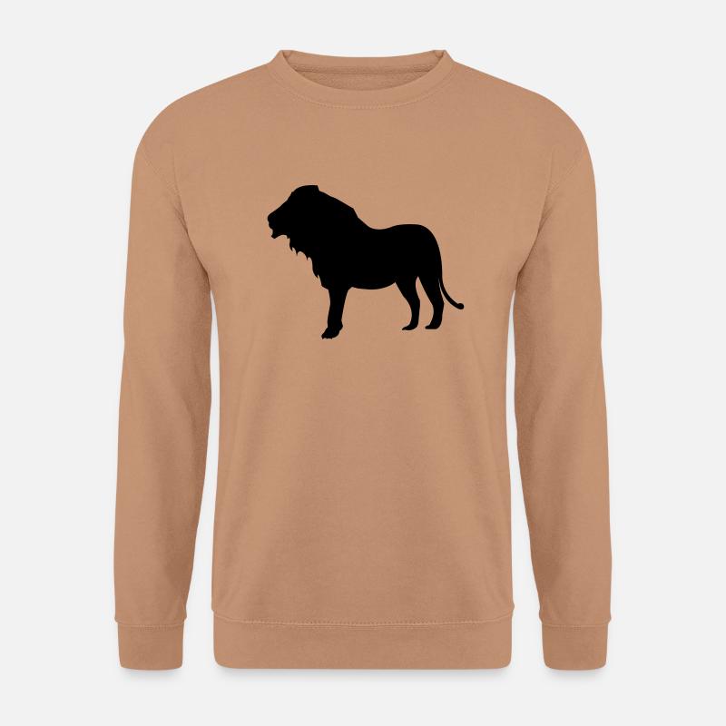 lion01 - Unisex Pullover - Mocca
