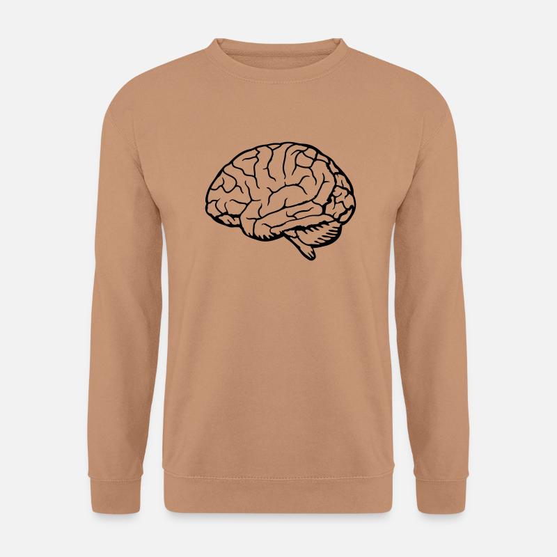 Anatomie Gehirn Organ - Unisex Pullover - Mocca