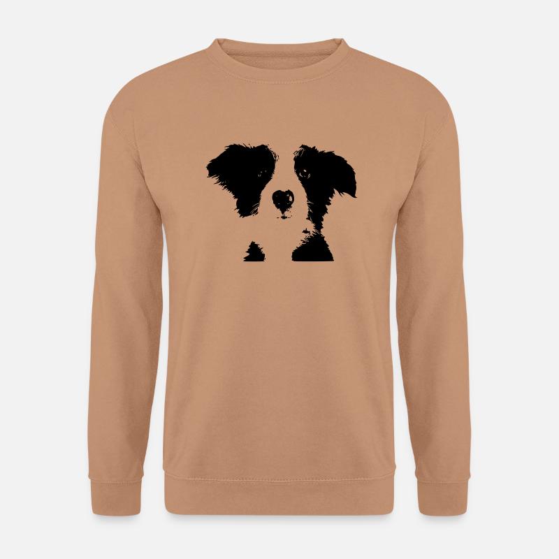 dog - Unisex Pullover - Mocca