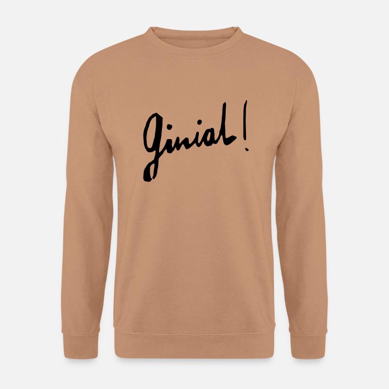 Ginial - Unisex Pullover - Mocca