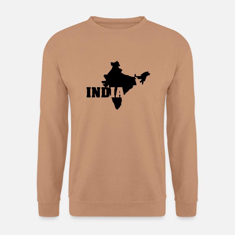 India (ID: 002004) - Unisex Pullover - Mocca