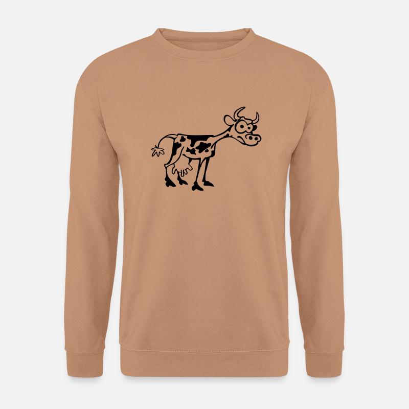 Kuh - Unisex Pullover - Mocca