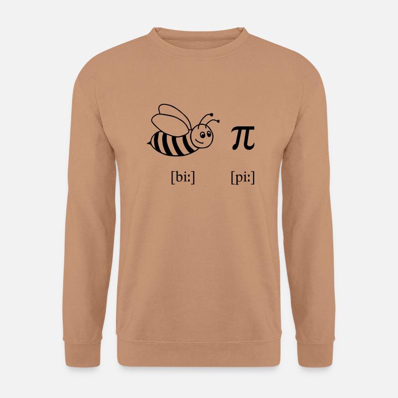 Bee Pi - Unisex Pullover - Mocca
