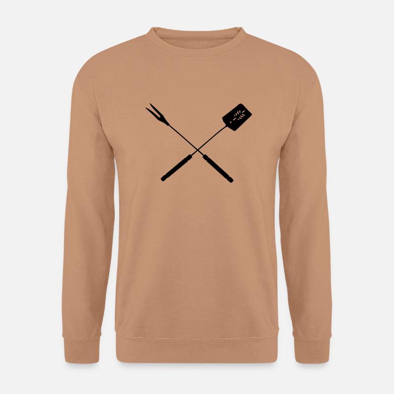 BBQ - Unisex Pullover - Mocca