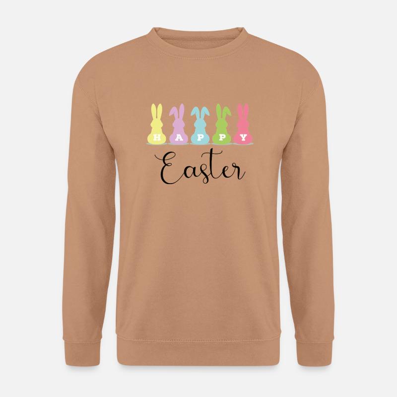 Happy Easter - Unisex Pullover - Mocca
