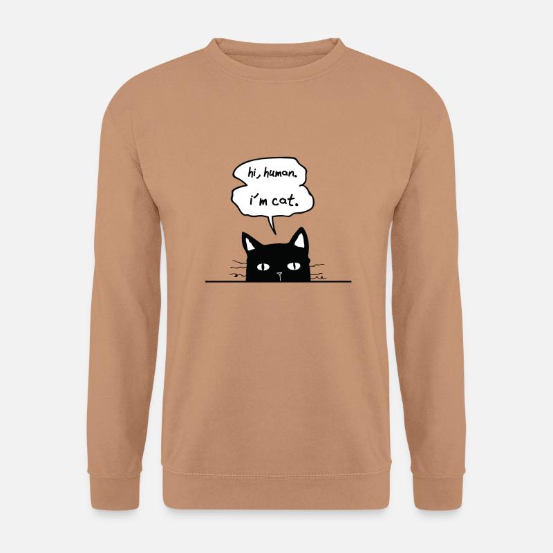 Katzenliebhaber - Unisex Pullover - Mocca