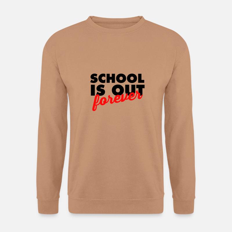 School is out forever 4 by XLX Design - Unisex Pullover - Mocca