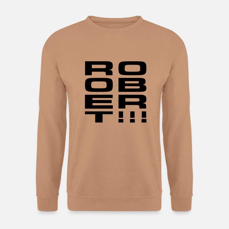 ROOBERT!!! - Unisex Pullover - Mocca