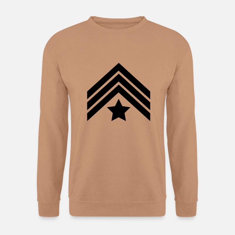 sergeant__f1 - Unisex Sweatshirt - mocha