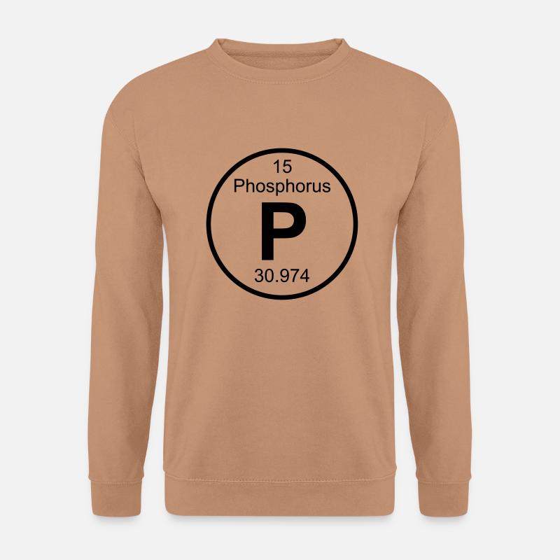 Phosphorus (P) (element 15) - Unisex Sweatshirt - mocha