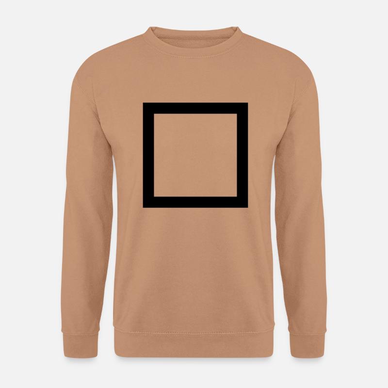 square - Unisex Pullover - Mocca