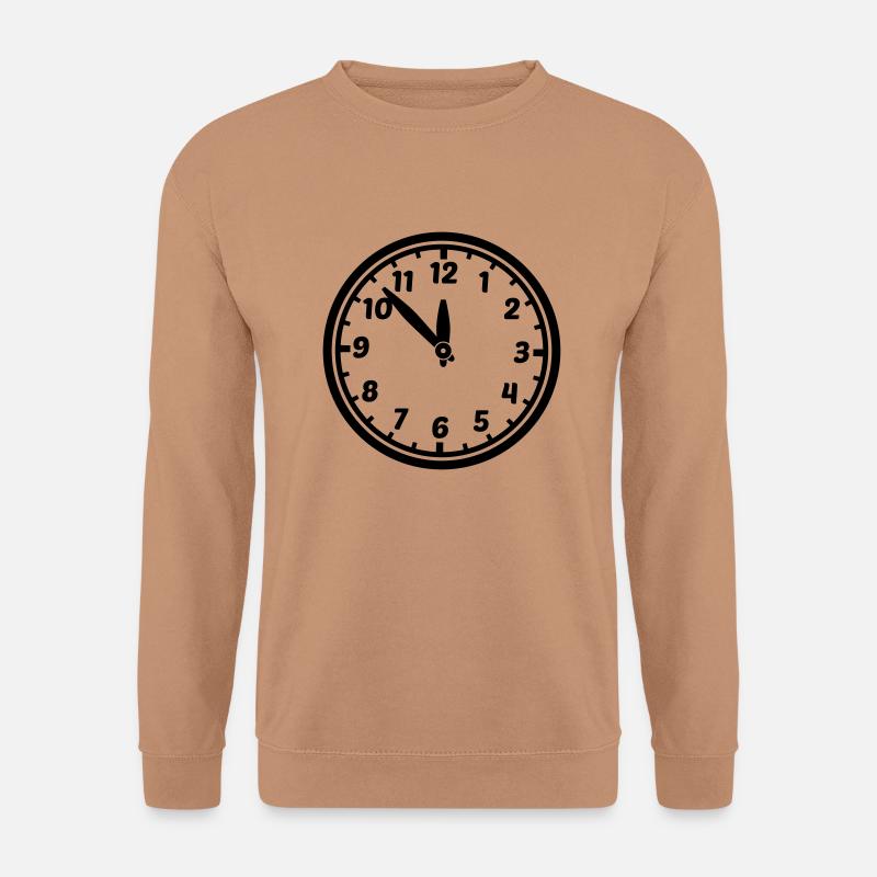 uhr_f1 - Unisex Pullover - Mocca