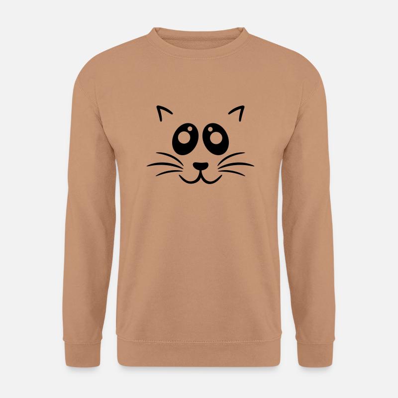 Katze - Unisex Pullover - Mocca