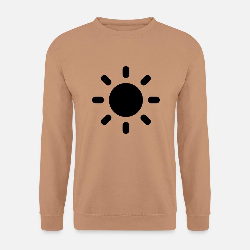 Sun, Sol, Sonne, Licht - Unisex Pullover - Mocca