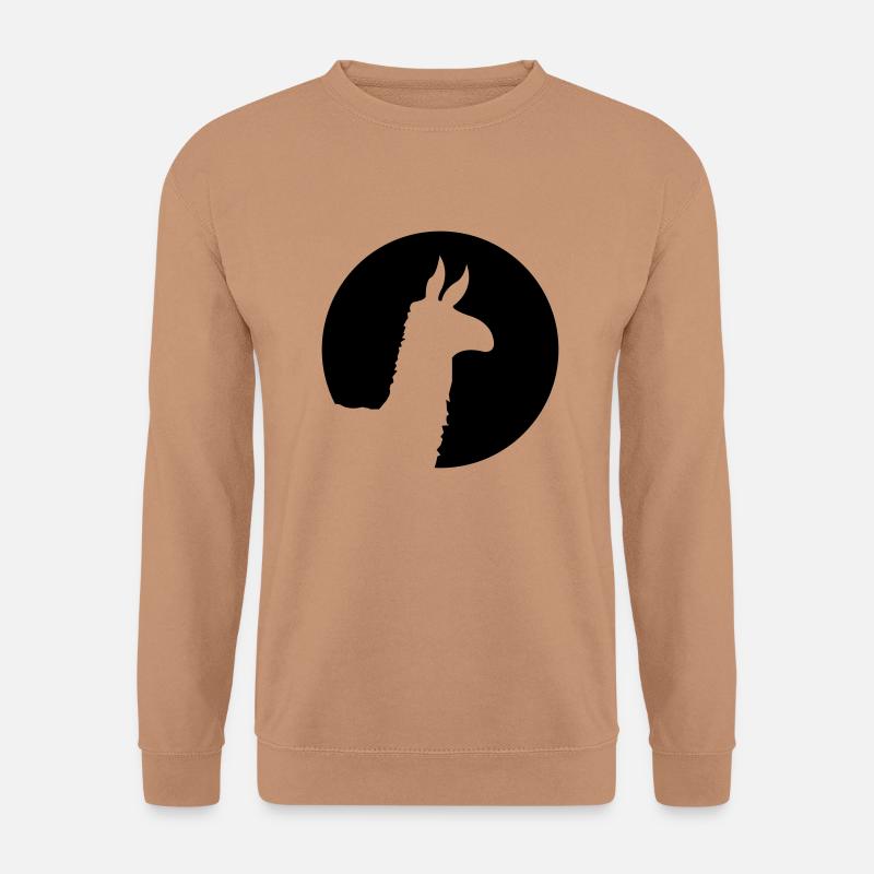 lama - Unisex Pullover - Mocca