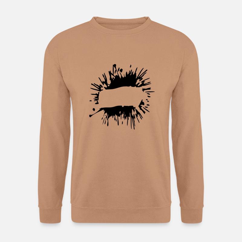 Insert text blobs - Unisex Sweatshirt - mocha