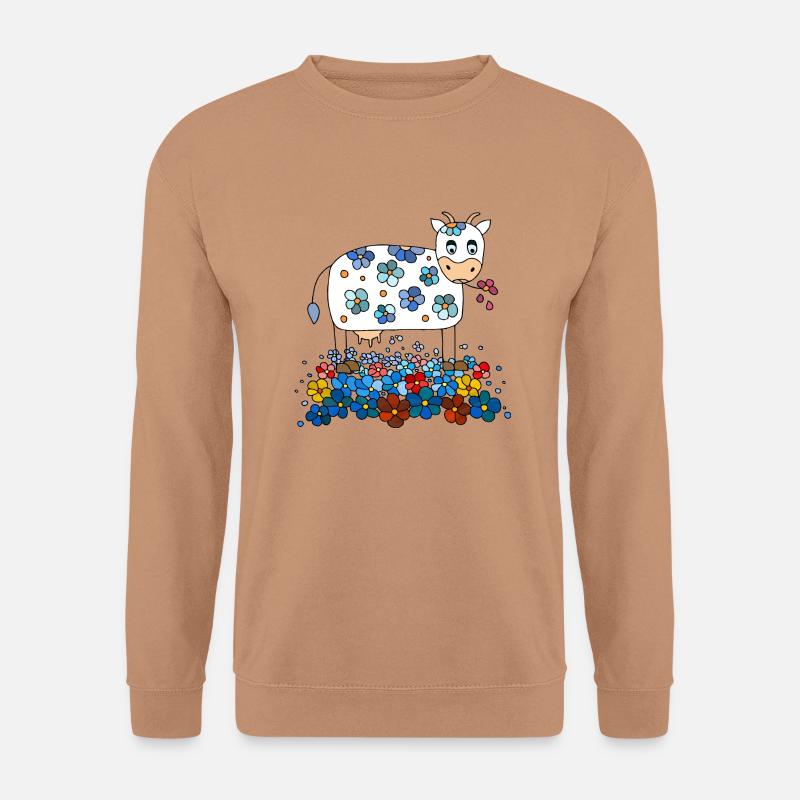 Kuh - Unisex Pullover - Mocca