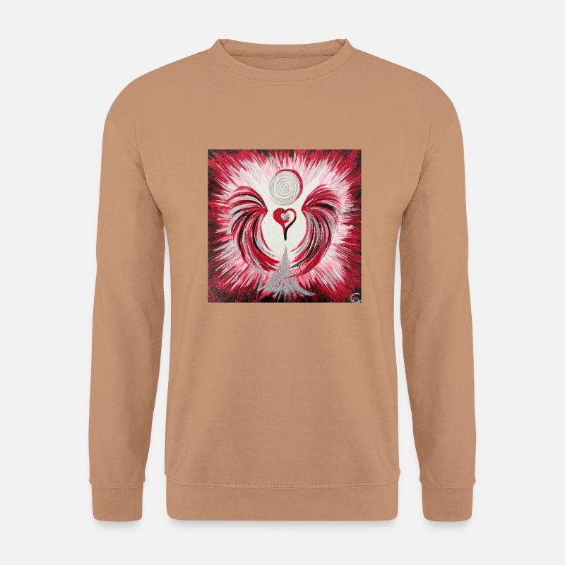Herzengel totale Selbstermächtigung - Unisex Pullover - Mocca