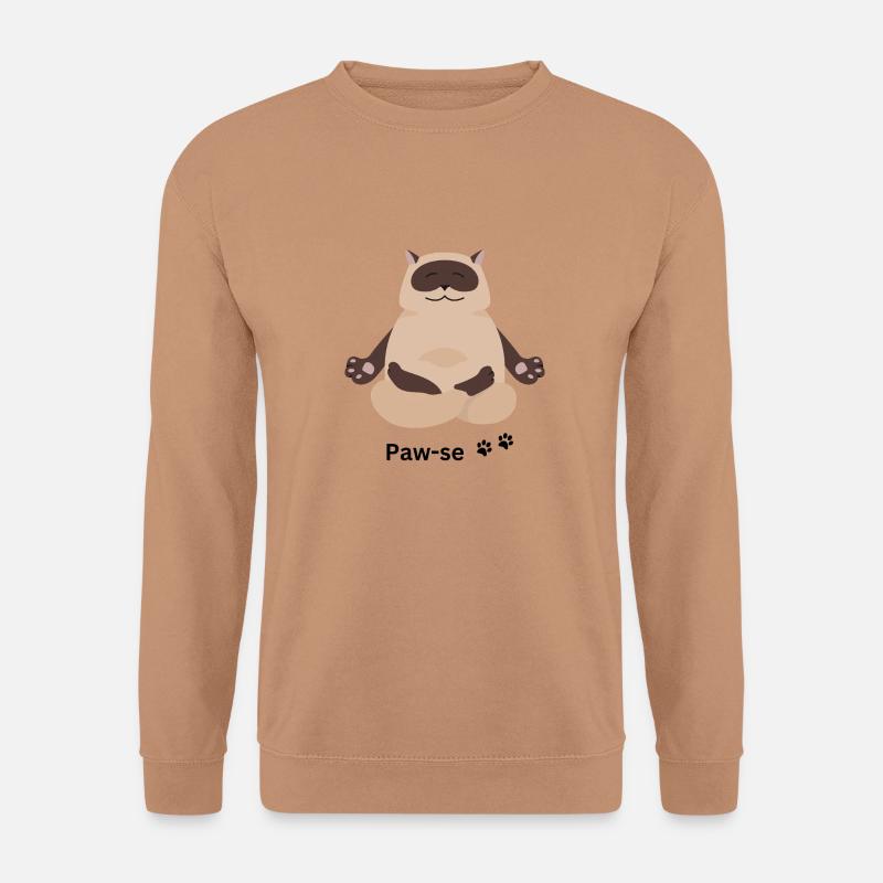 Pause - Unisex Pullover - Mocca