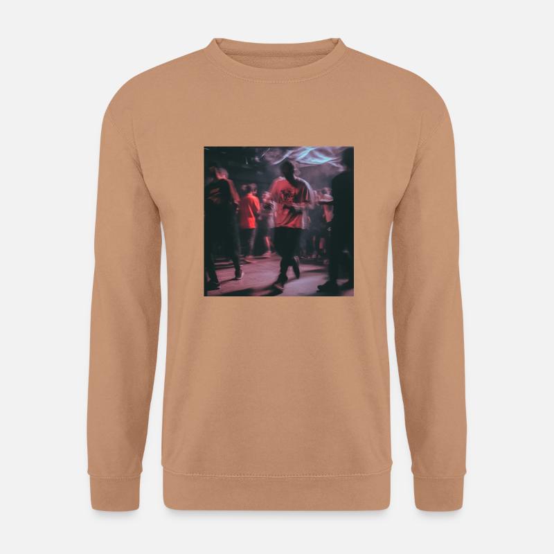 Techno dude - Unisex Pullover - Mocca