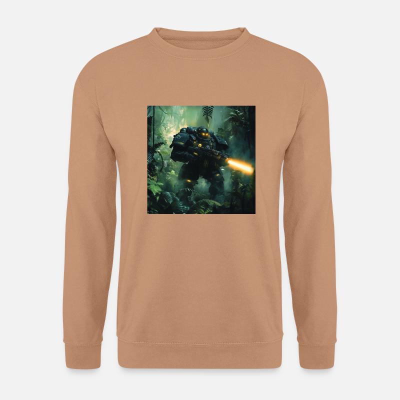 Sci Fi Krieger3 - Unisex Pullover - Mocca
