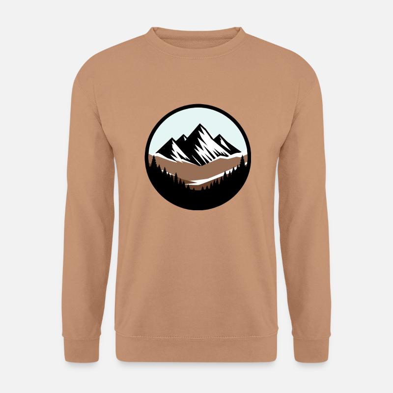 Der Berg ruft - Unisex Pullover - Mocca