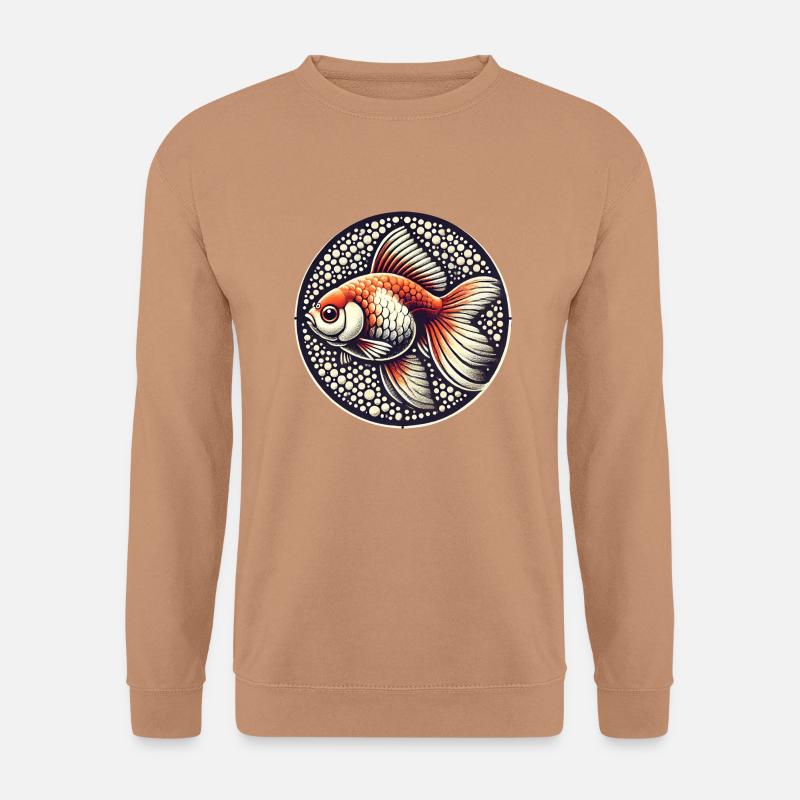 Goldfisch - Unisex Pullover - Mocca