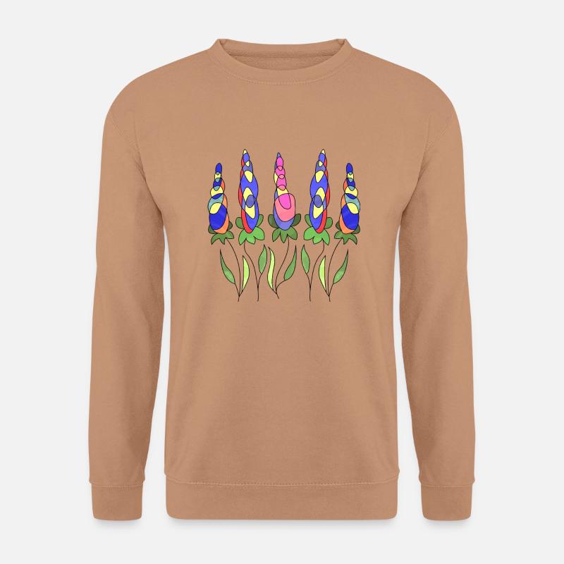 Blumen - Unisex Pullover - Mocca