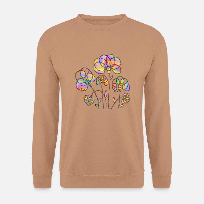 Blumen - Unisex Pullover - Mocca