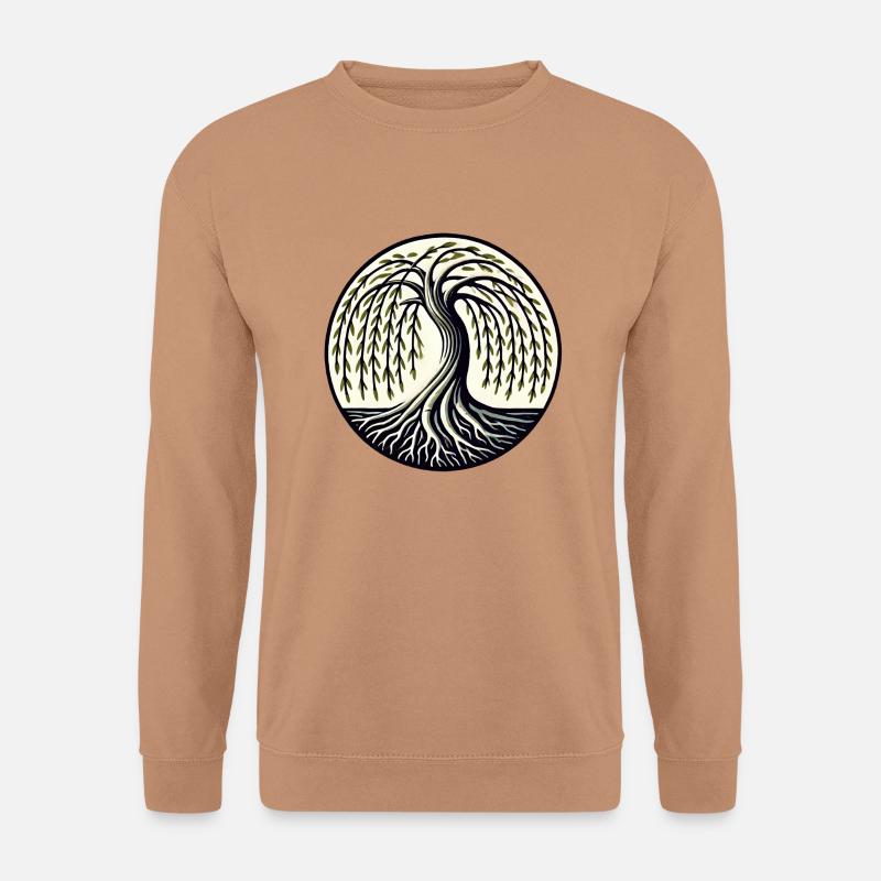 Weeping Willow - Unisex Sweatshirt - mocha