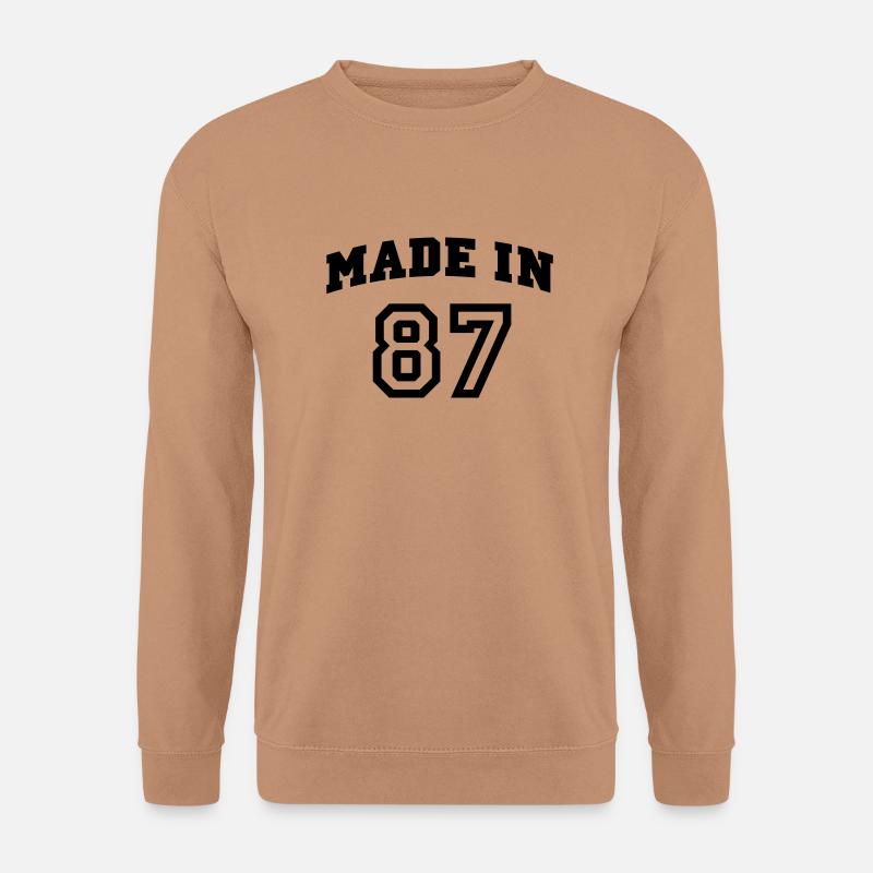 mp_madein87a - Unisex Pullover - Mocca