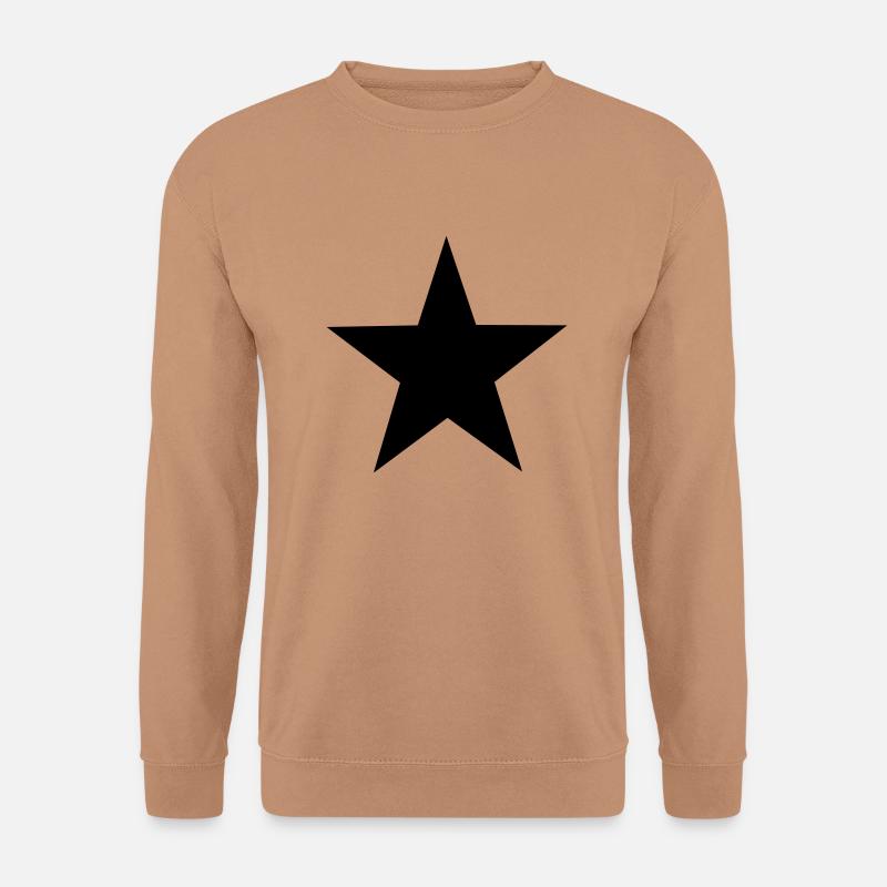 star - Unisex Pullover - Mocca
