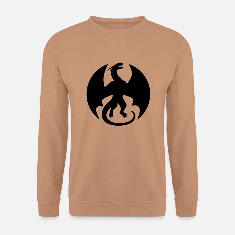 Drache - Unisex Pullover - Mocca