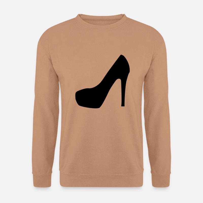 high_heel_f1 - Unisex Pullover - Mocca