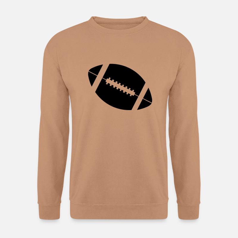 American football - Unisex Pullover - Mocca
